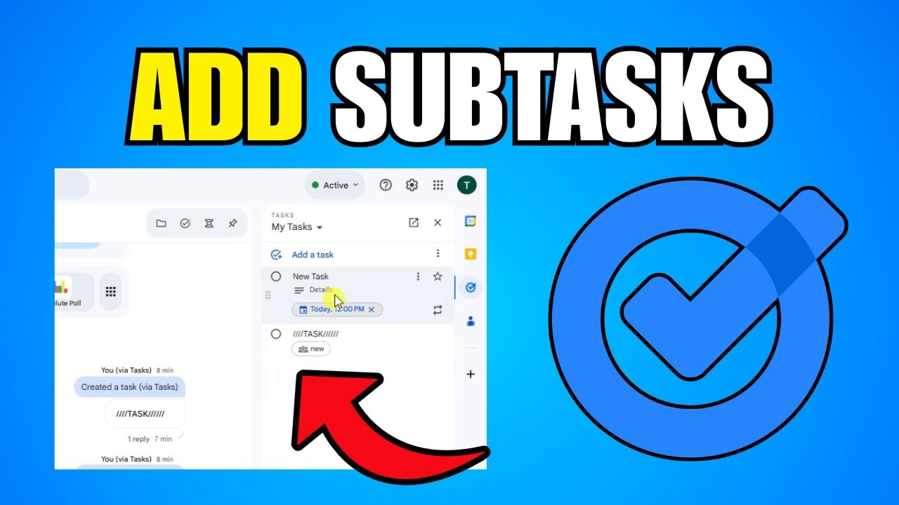 How To Add Subtasks In Google Tasks & Google Spaces (Step By Step Guide)