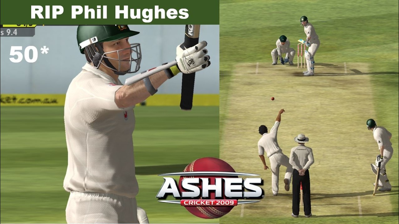 Getting Hammered by Australia, Phil Hughes Fifty, Bowling in Ashes Cricket 2009 vs Pakistan #cricket
