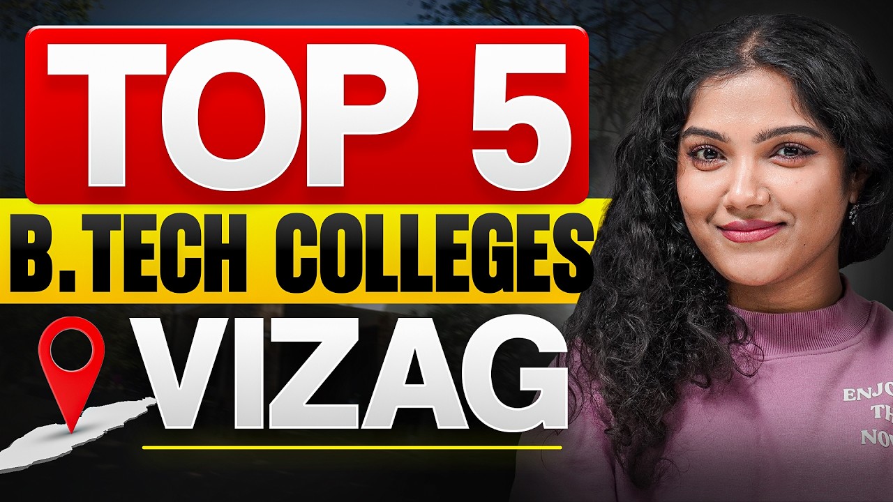 Top 5 Engineering Colleges in Visakhapatnam || Best B.Tech Colleges in Vizag || AP EAMCET 2026