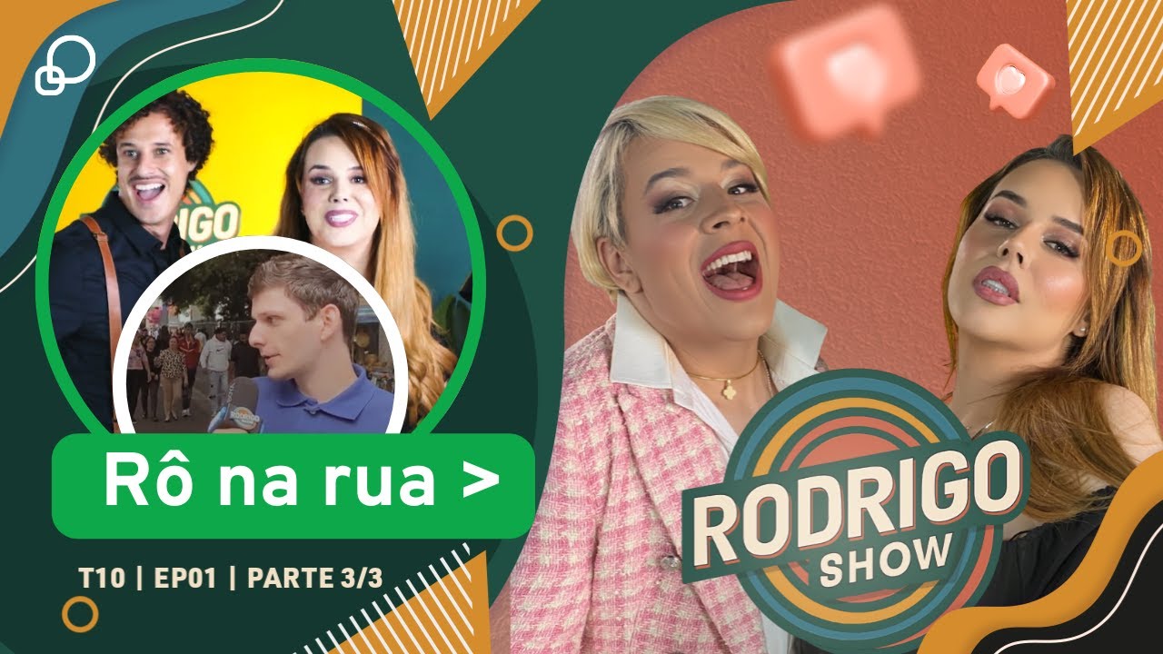RODRIGO SHOW | Rô na Rua (Av. Paulista) + My Dance: Wanessa Wolf reage e dança muito! [Parte 3/3]