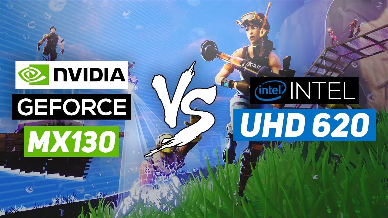 NVIDIA Geforce MX130 VS Intel UHD 620 Graphics 2019!