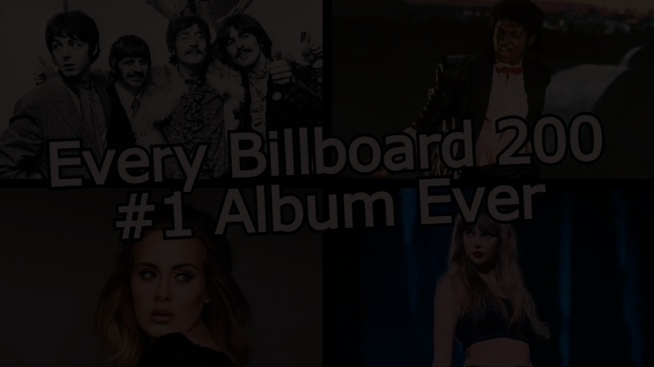 Every Billboard 200 #1 Album Ever (1963-2025)