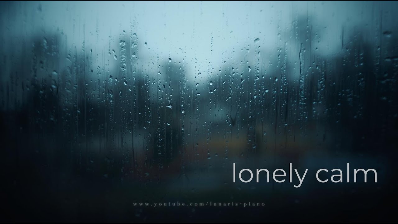 lonely calm piano for reading and thinking