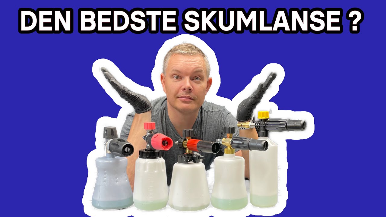 Skumlanse Test - Hvilken er den bedste skumlanse ?