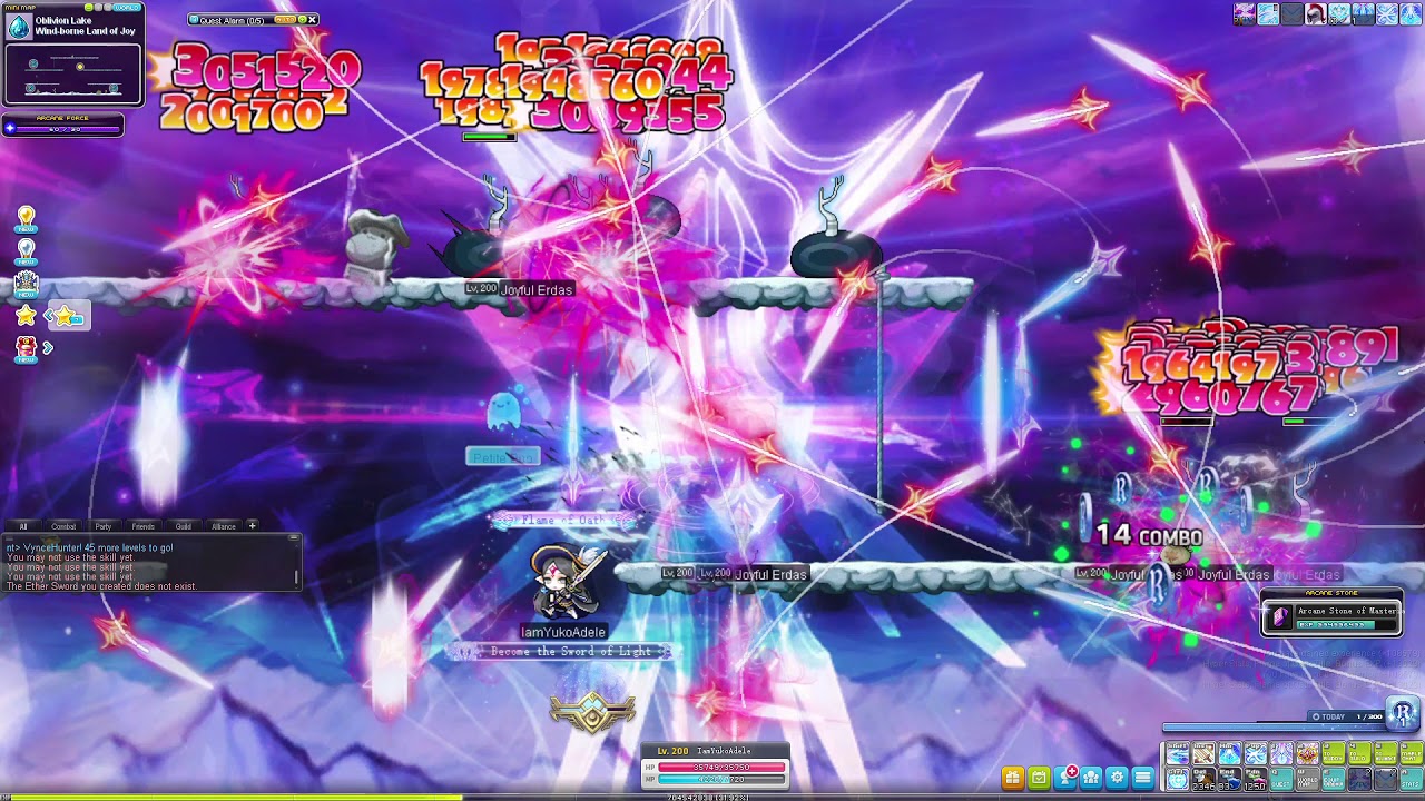 MapleStory Adele 5th job Skill Infinite
