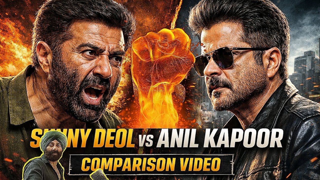Sunny deol vs Anil Kapoor first 15 hits _ and flop movie comparison 