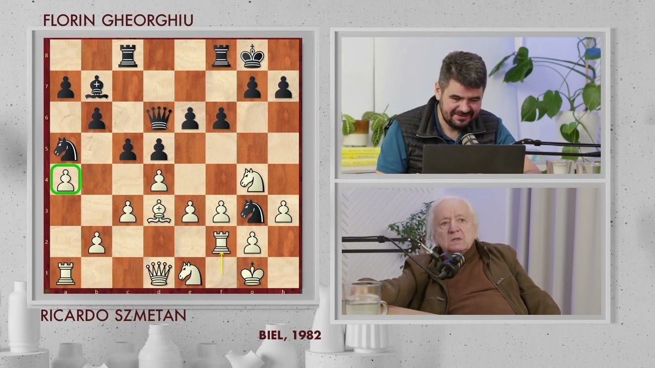 Ricardo Szmetan VS Florin Gheorghiu - Biel 1982