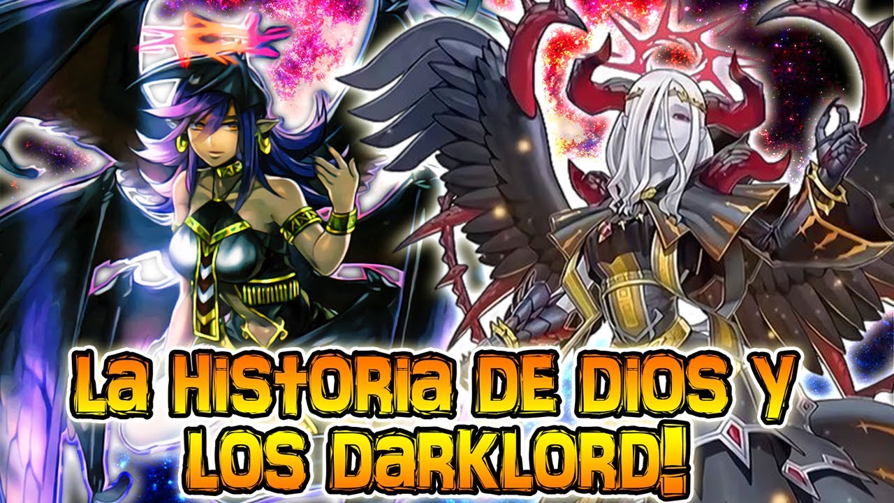 La HISTORIA COMPLETA de los DARKLORD y DIOS en yugioh! magias FORBIDDEN y más!