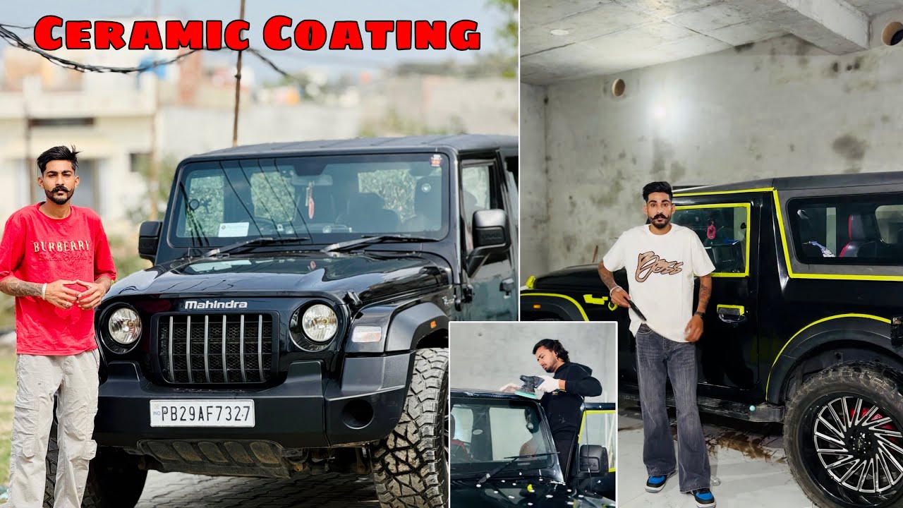Karvati Apni Thar Ceramic Coating 🔥| Hom Lagdi Java Brand New 🔥🔥❤️| Lucky Goldsmith