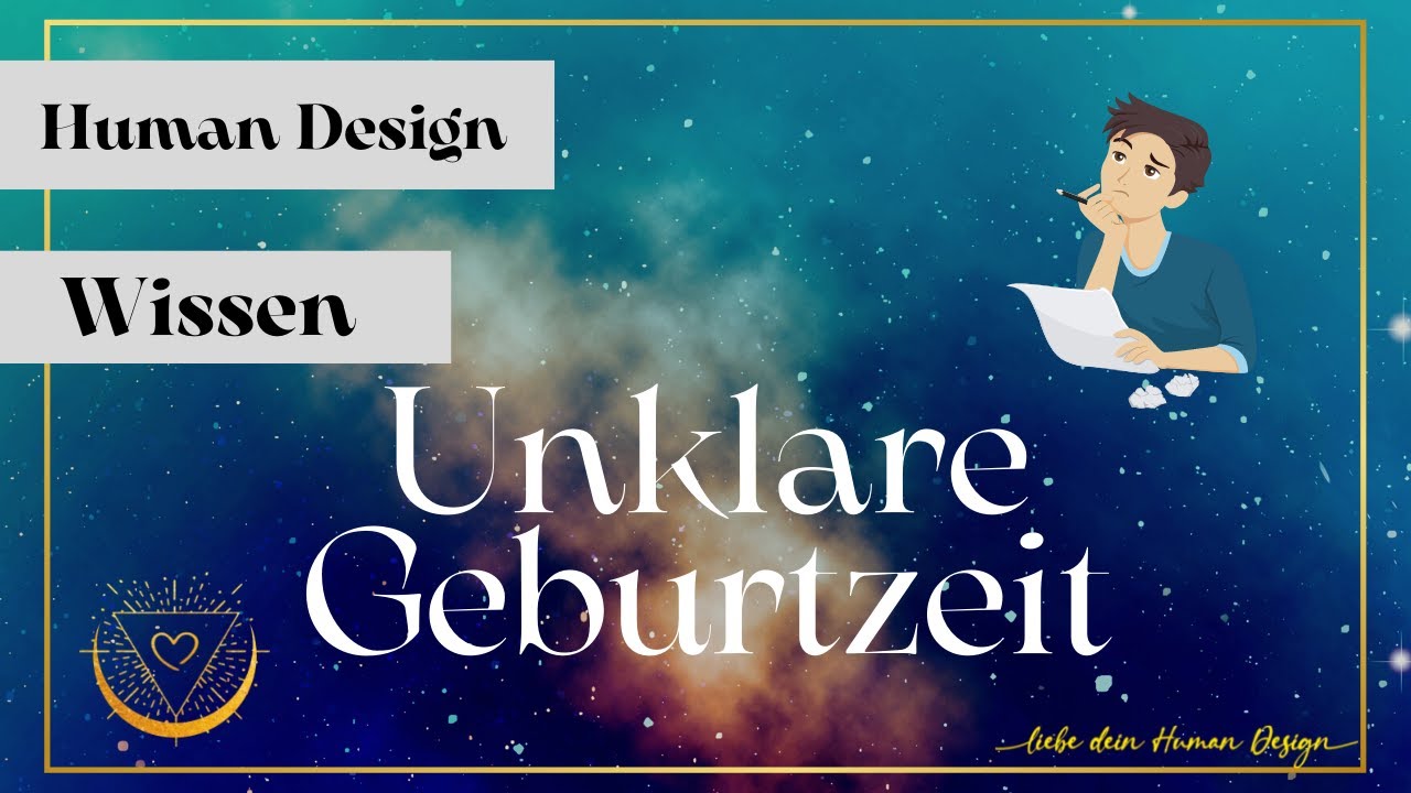 Ich kenne die Geburtszeit nicht: Human Design Chart erstellen ohne Geburtszeit