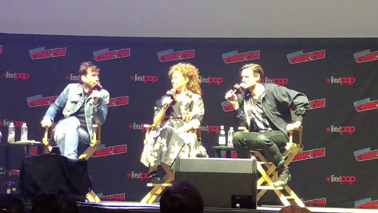 Tardis Time NYCC 2018 David Tennant, Matt Smith Alex Kingston