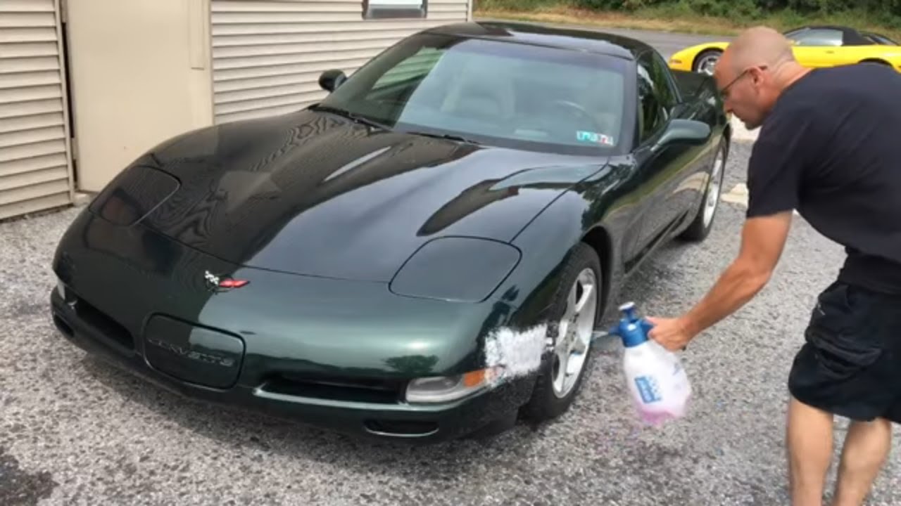 Trashed Corvette Clear Coat! Let's CORRECT It! Part 1