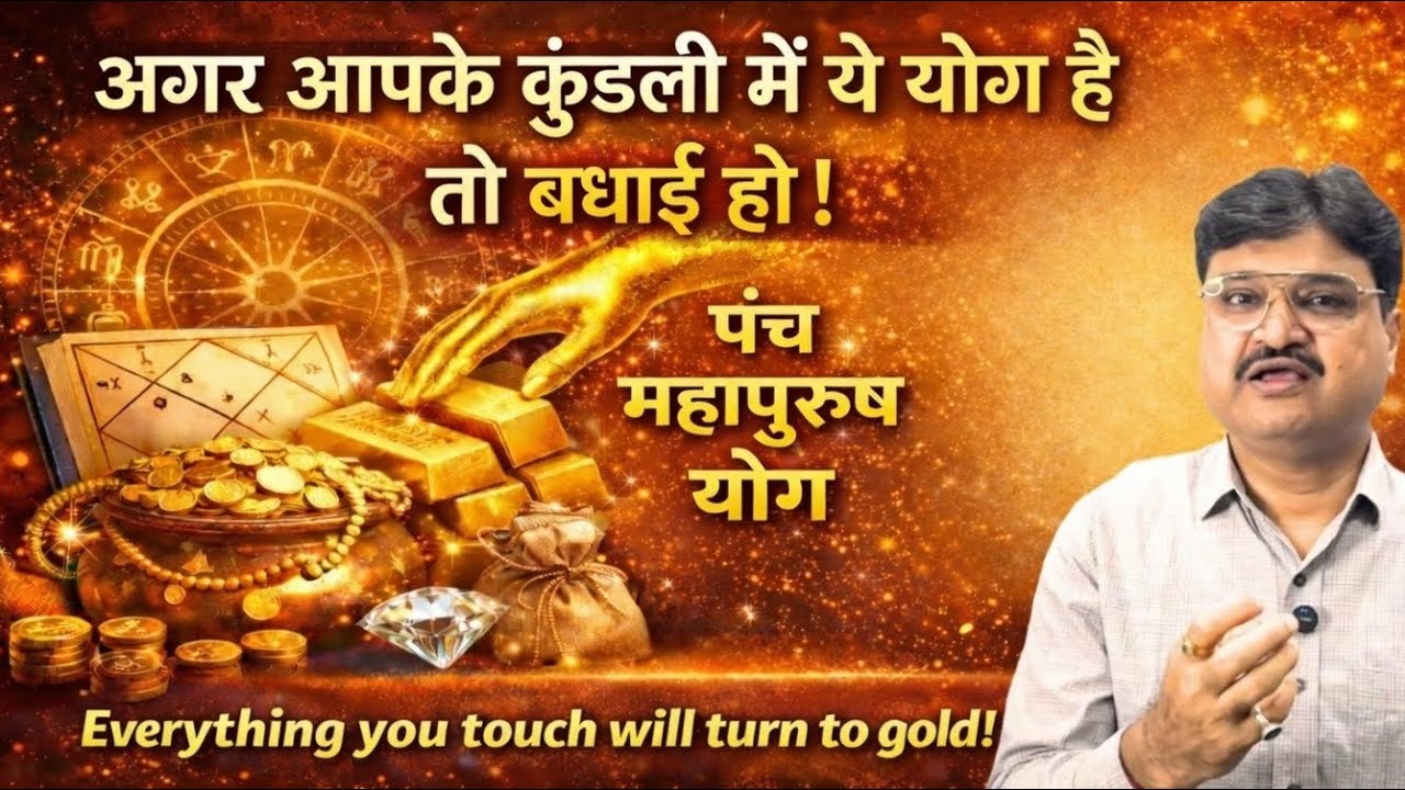 Kya Aapki Kundli me Panchmahapurush Yog Hai? Check Karne ka Easy Tarika | Astrology
