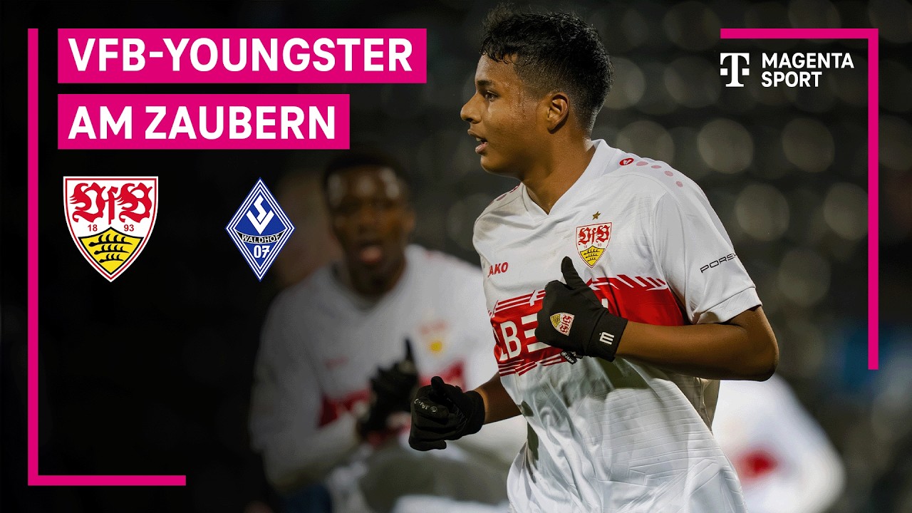 VfB Stuttgart II - SV Waldhof Mannheim, Highlights mit Live-Kommentar | 3. Liga | MAGENTA SPORT