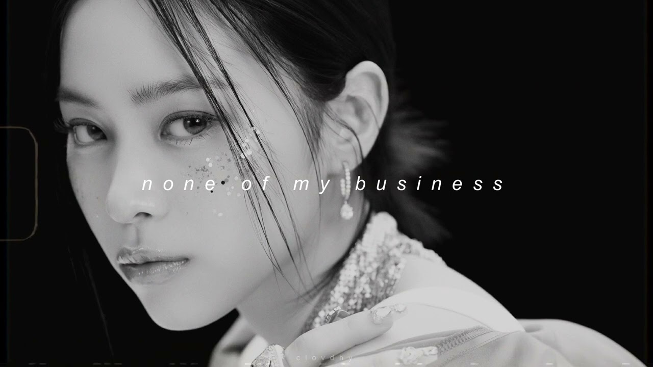 itzy - none of my business (slowed + reverb)