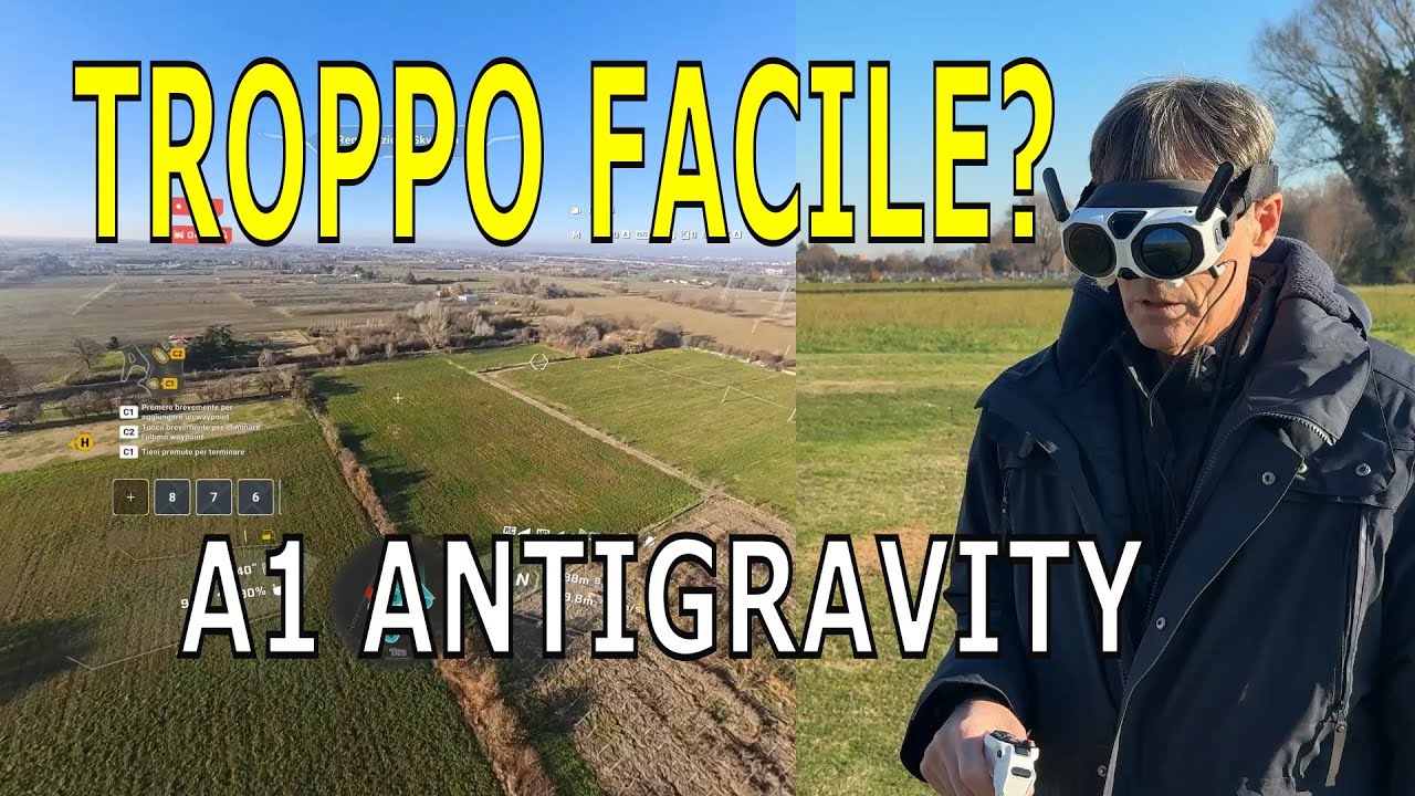 A1 Antigravity il DRONE che registra a 360°  FACILE e INNOVATIVO (almeno sembra!)