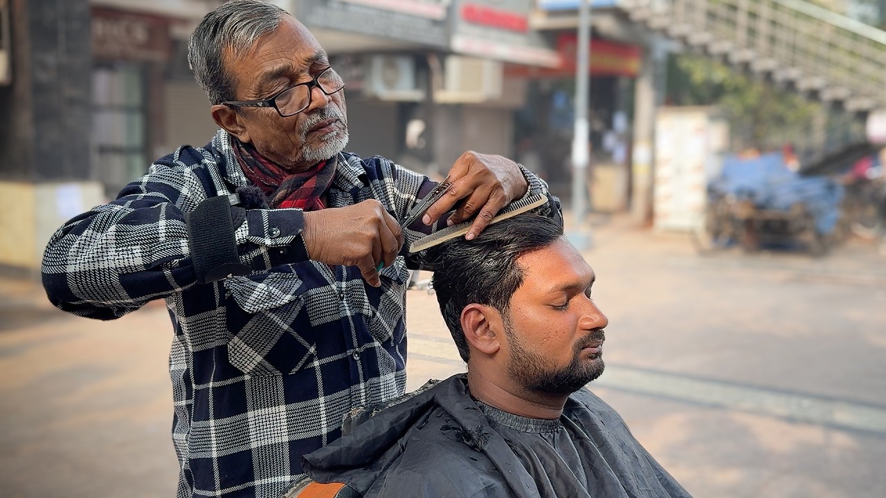 ASMR Barber Waris &ndash; relaksująca usługa strzyżenia włos&oacute;w i brody za 2 dolary | Niesamowite doświadczenie