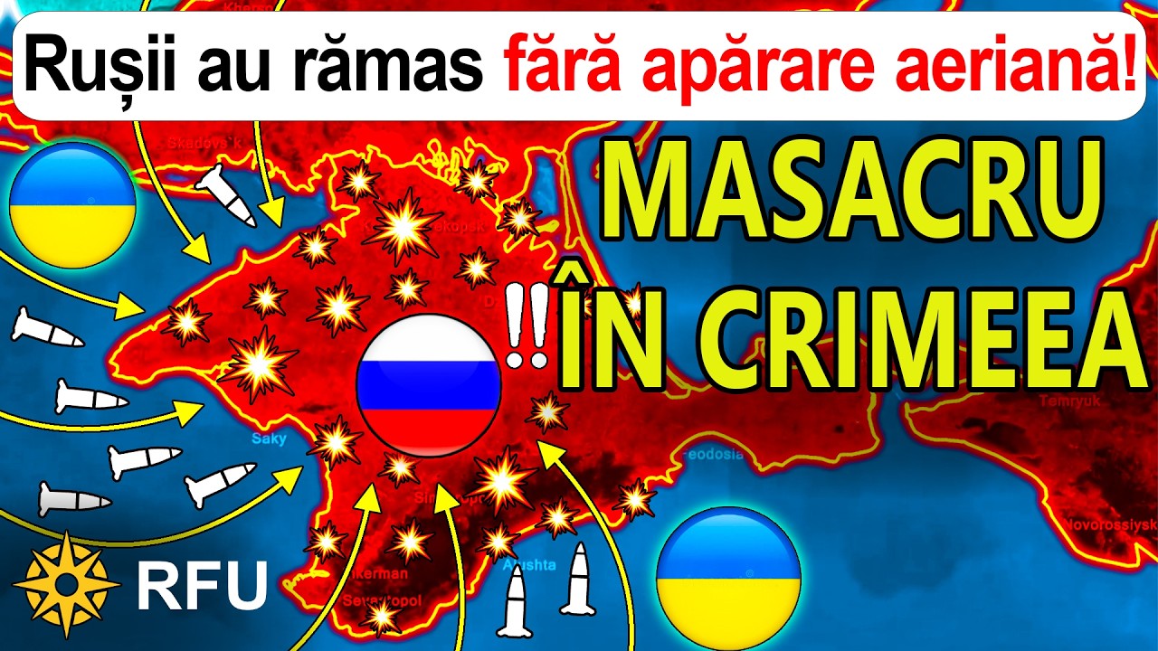 Navele de război și bazele de rachete rusești sunt spulberate în toată peninsula | RFU News