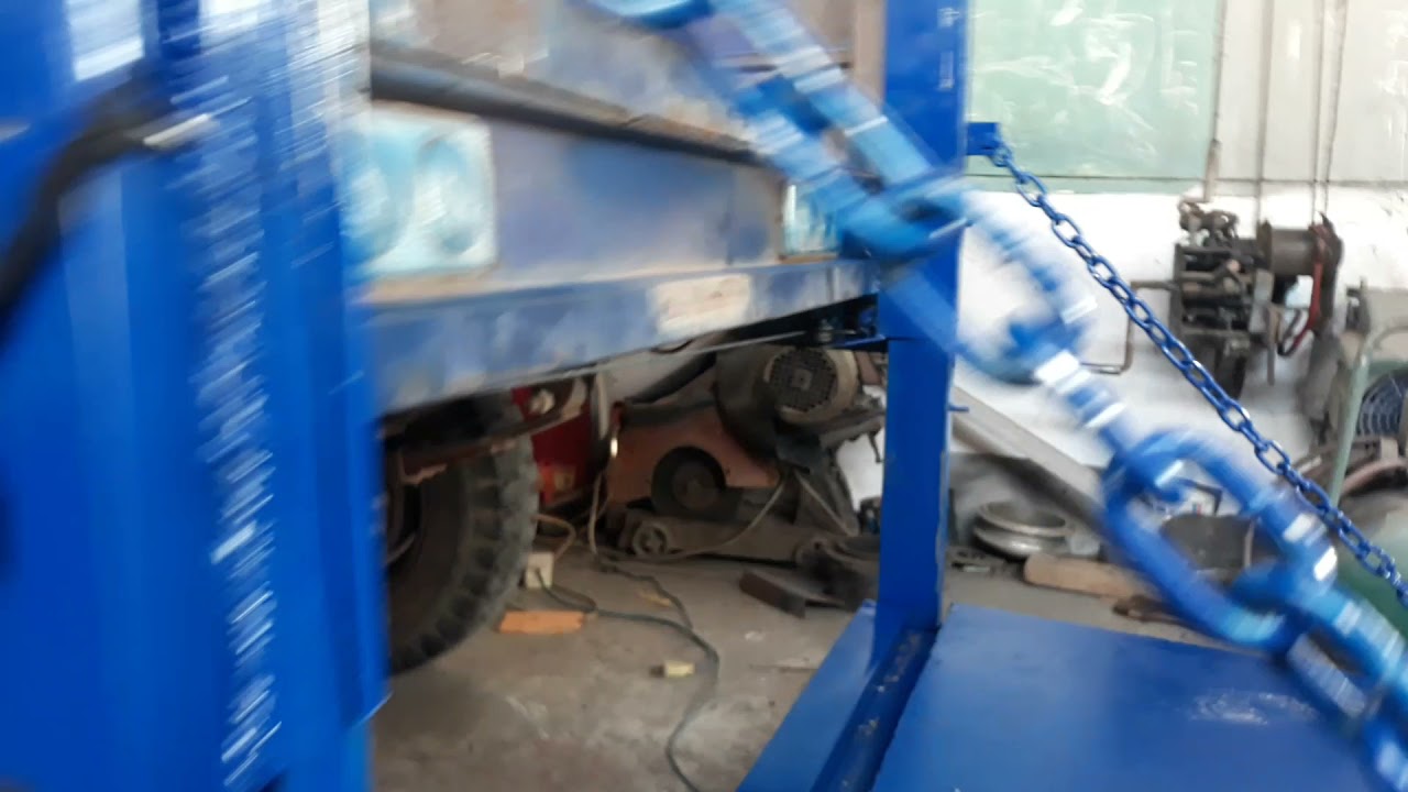 chế nâng điện cho xe ba bánh