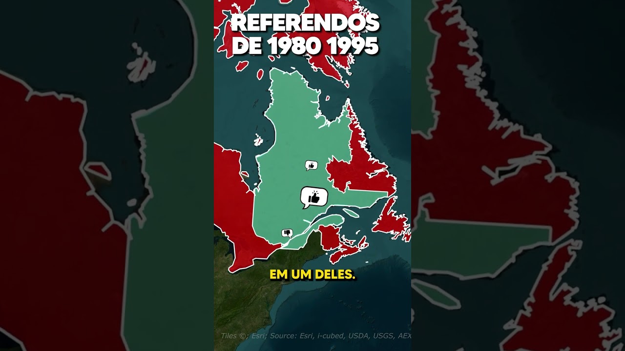Por que o CANAD&Aacute; 🇨🇦 &eacute; MAIS DIVIDIDO do que PARECE? 🤔