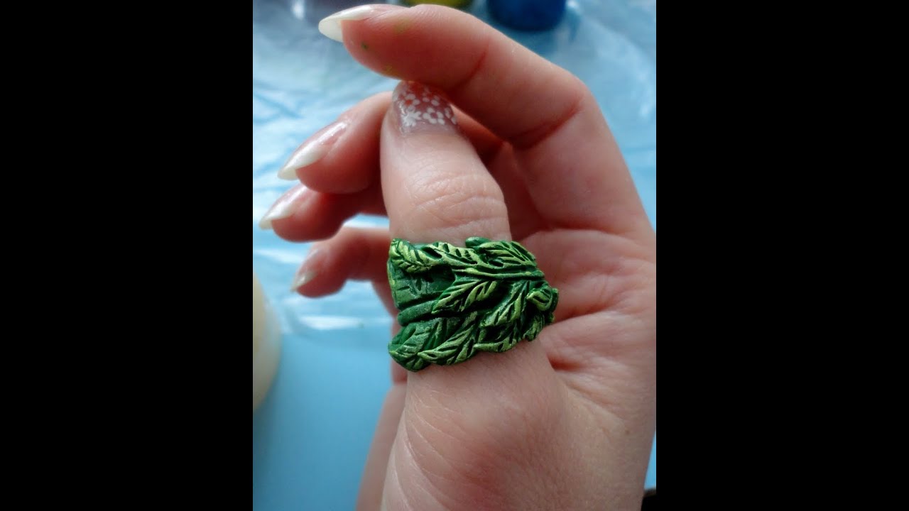Tutorial : Polymer Clay Ring 3
