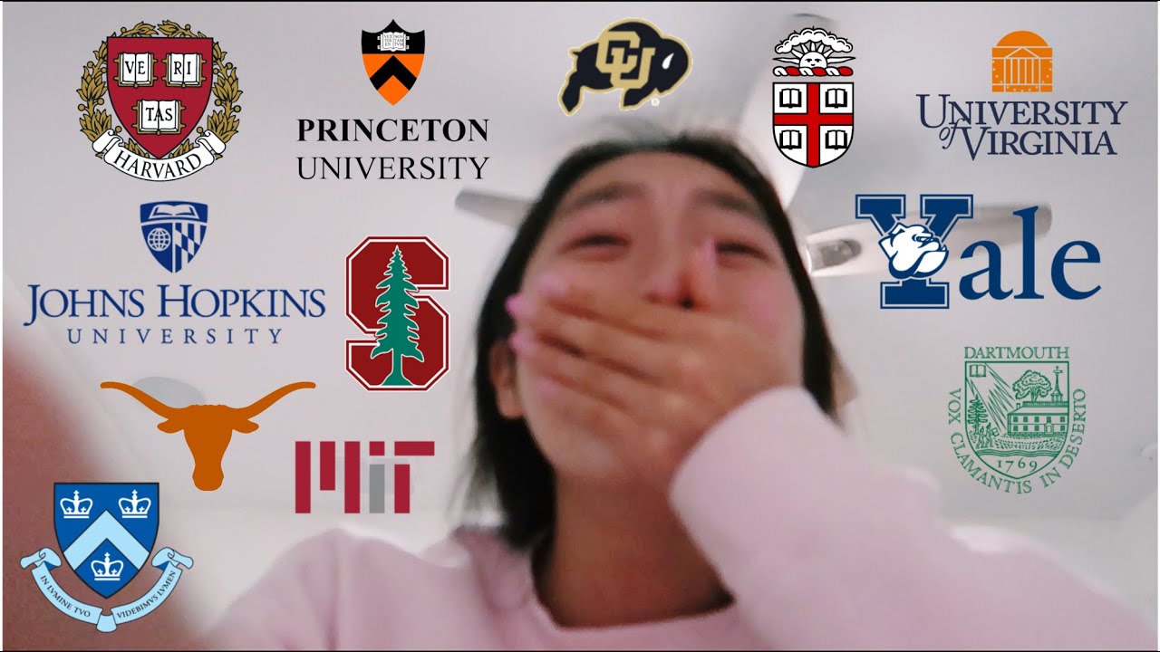 COLLEGE DECISION REACTIONS 2022 -- ivy day, stanford, t20s *it gets better at the end lol*