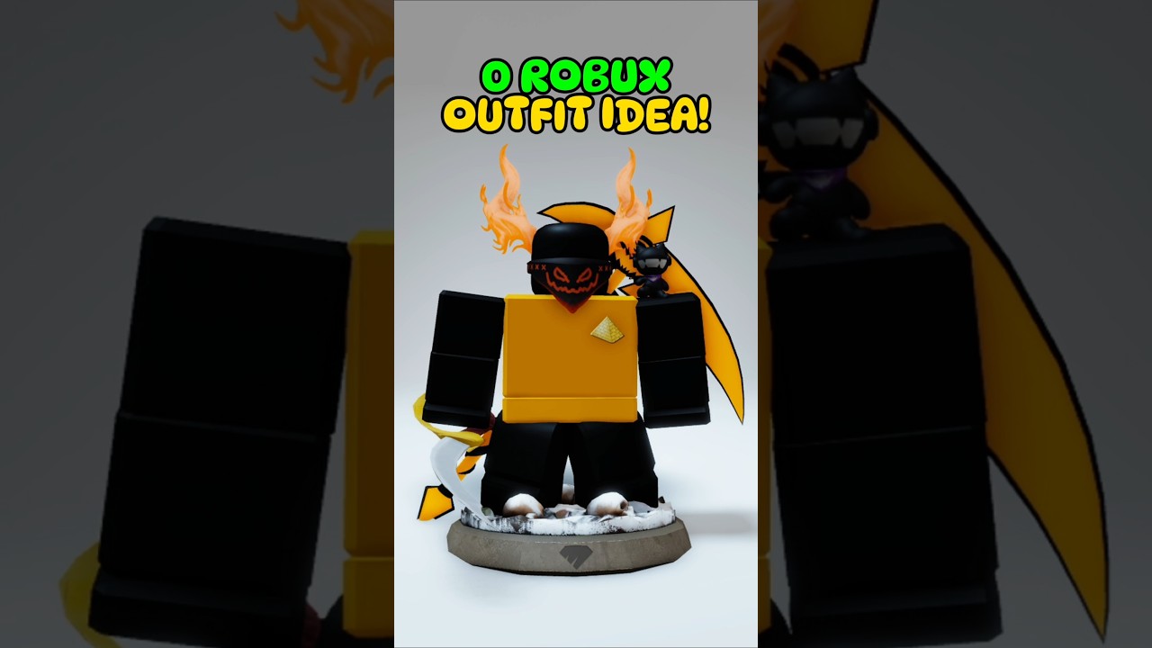 0 Robux Halloween Outfit Idea!
