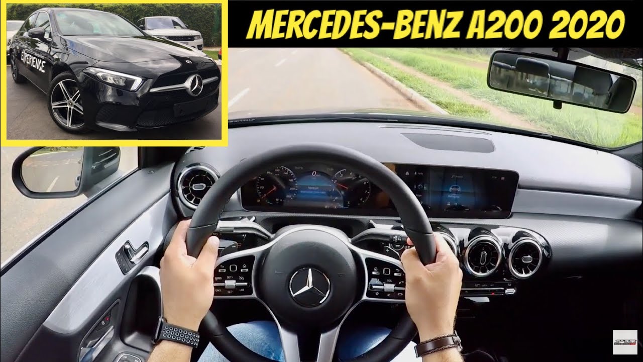 Mercedes-Benz A200 Sedan 2020 Advance - Test Drive - Avaliação - Consumo - Acelerando - POV