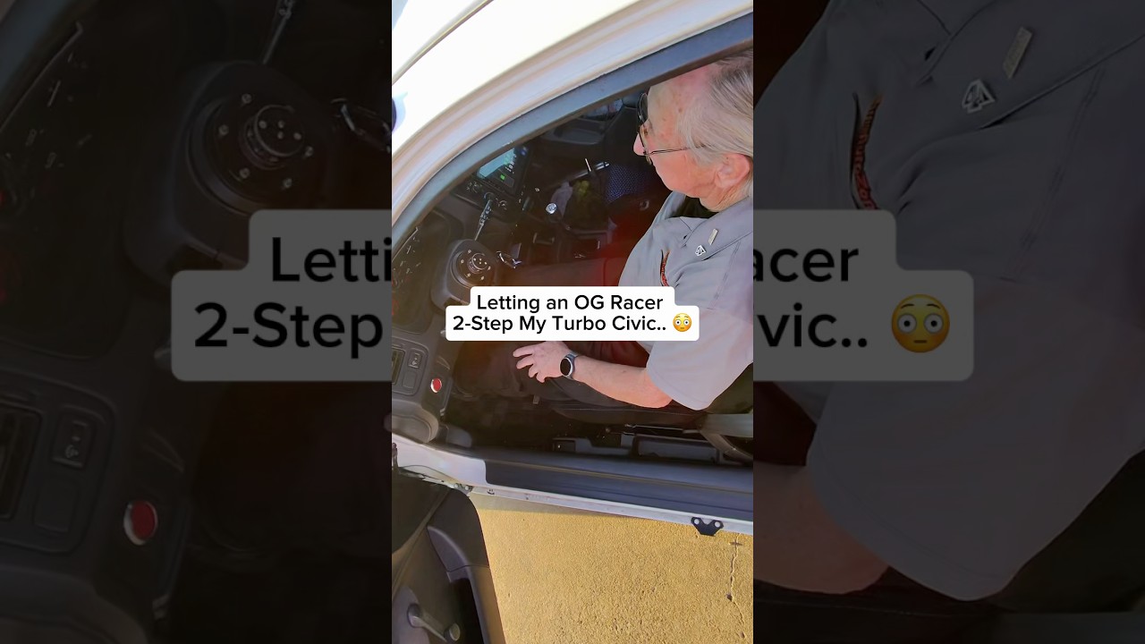 OG said he used to race&hellip; so I handed him the keys 🔑