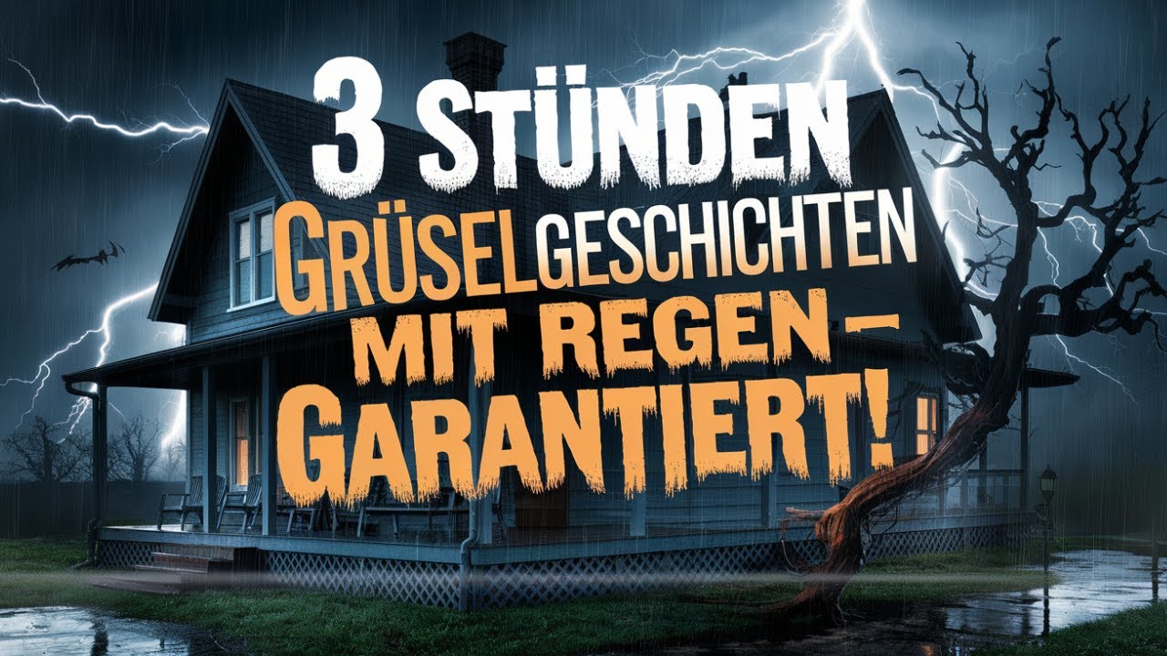 3 Stunden Gruselgeschichten mit Regen – Gänsehaut garantiert! (Folge 2)