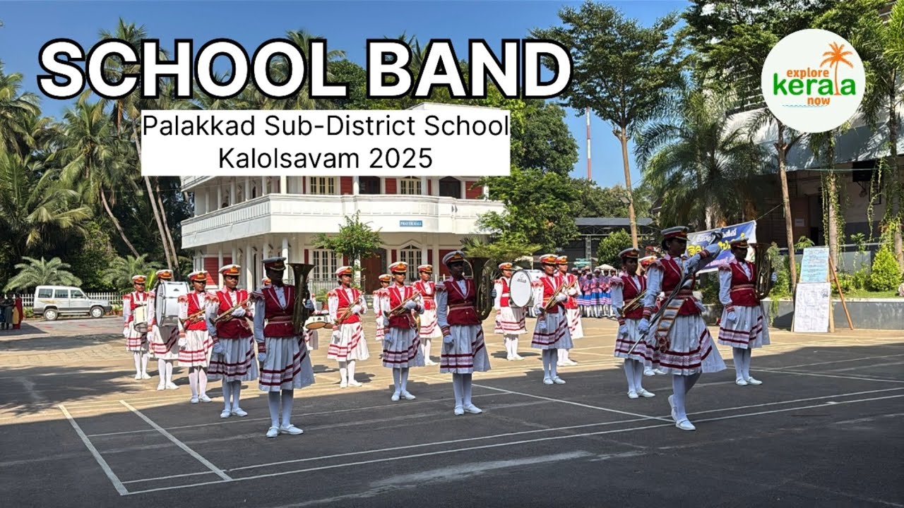 School Band Performance HS | Palakkad Sub-District School Kalolsavam 2025 | Explore Kerala Now