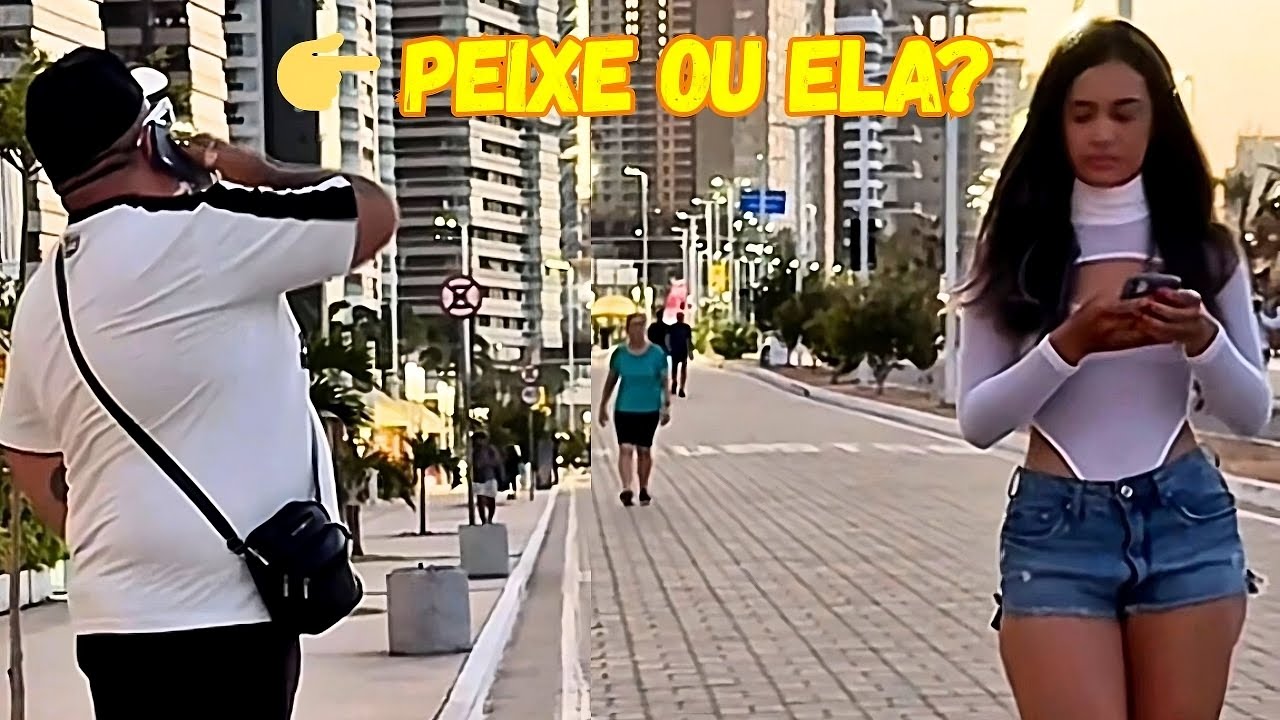 PEIXE OU ELA? ESSA FOI SÓ MAIS UMA DAS LOUCURAS DO COROA, VEJA TODAS AQUI #pegadinhas #pegadinha