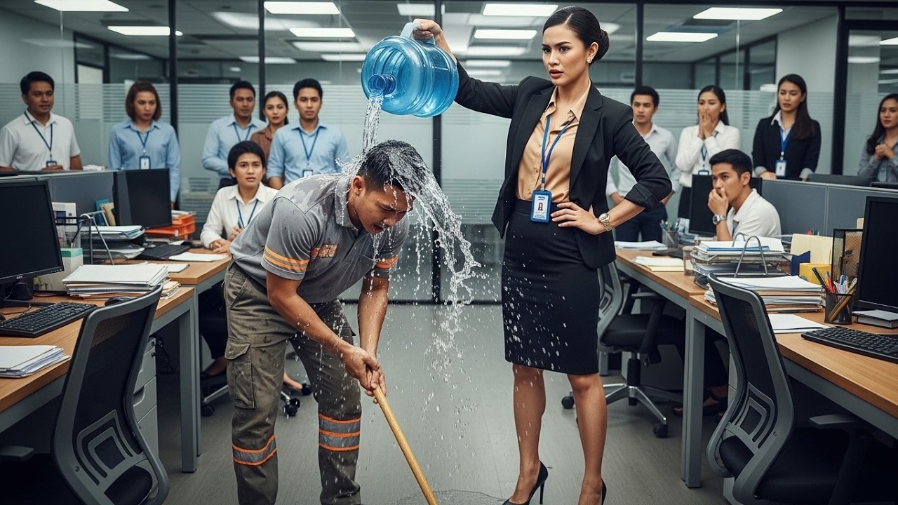 Inapi Nila ang Janitor... Kinabukasan Nalaman Nilang Siya Pala ang May-ari ng Lahat