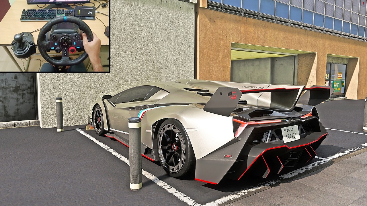 Lamborghini Veneno - Forza Horizon 6 | Logitech G29 Steering Wheel Gameplay