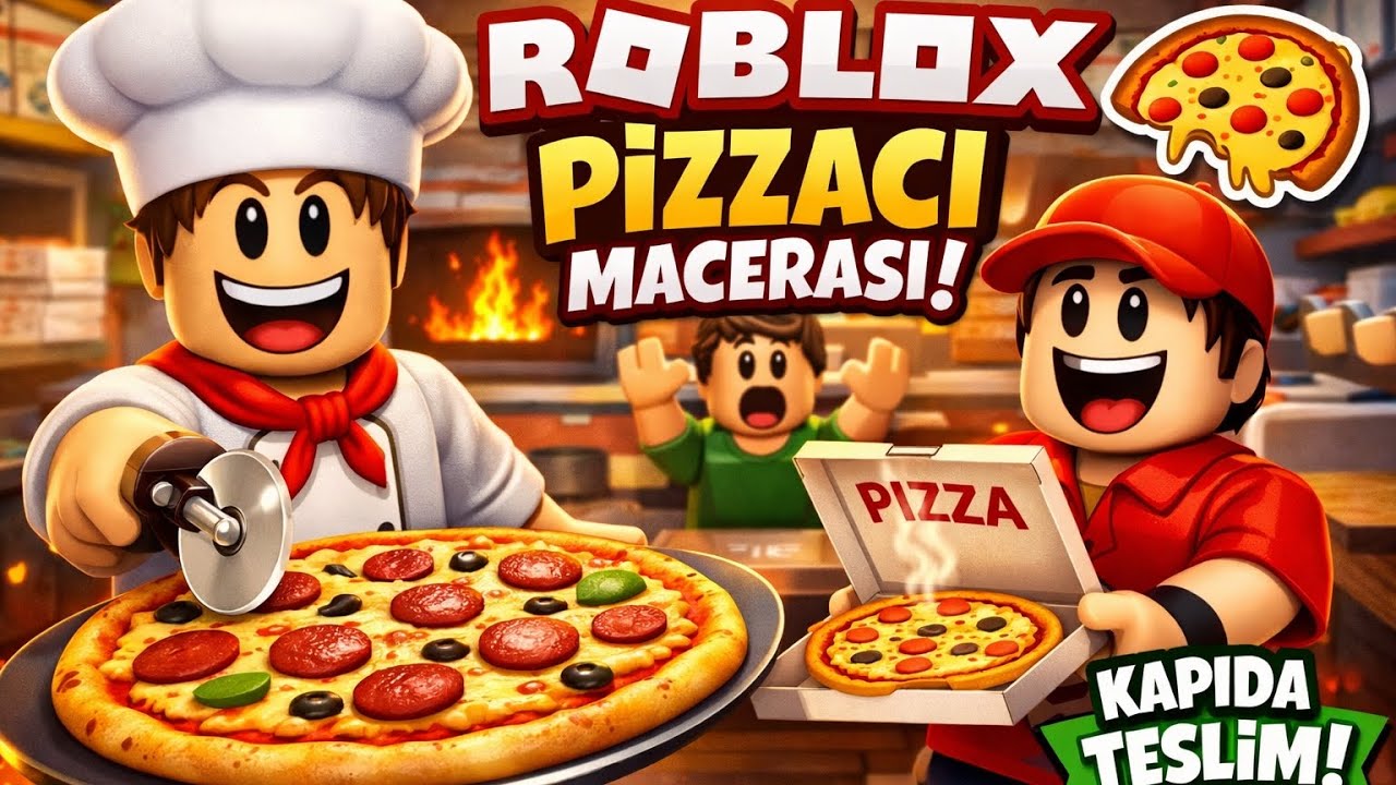 Roblox’ta Pizzacı Açtık! Müşteriler Çıldırdı 😱 #roblox 