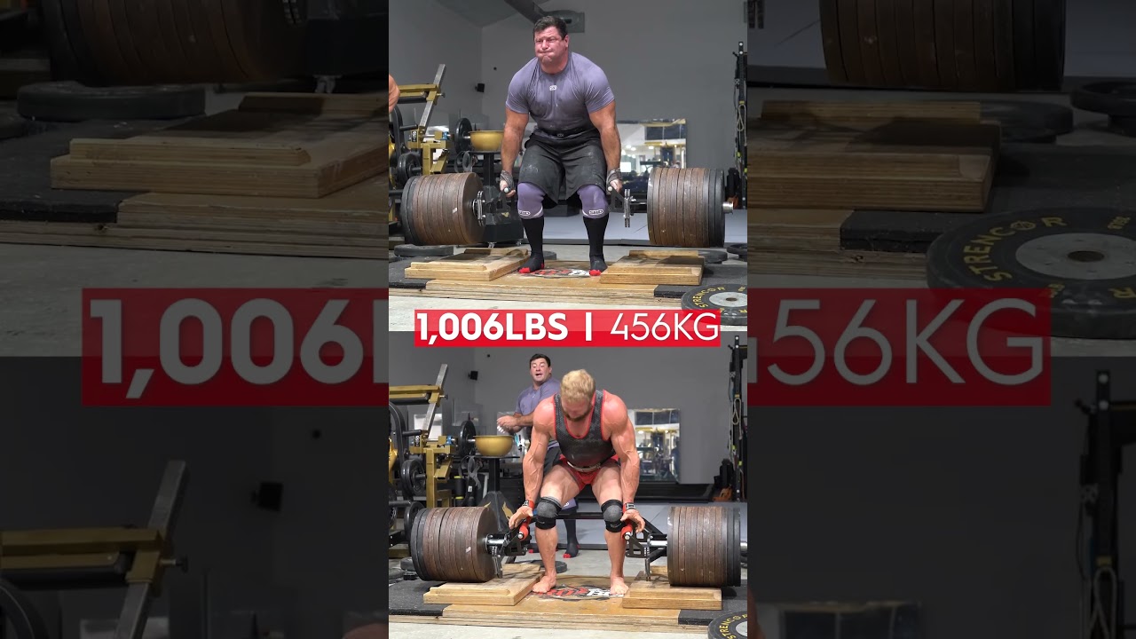 1,000LB Deadlift Bodybuilder VS Strongman