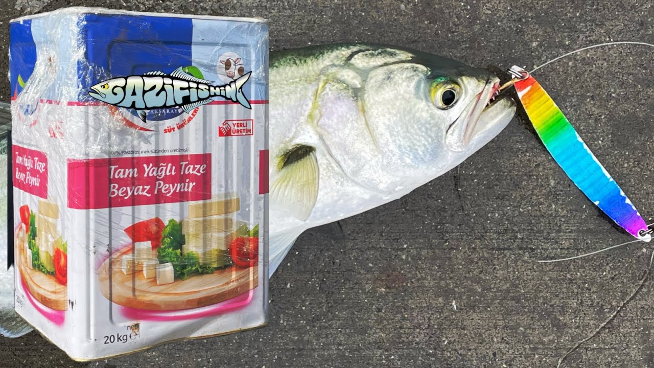 Peynir Tenekesinden “ LÜFER KAŞIĞI “ Yaptım - Fishing Spoon