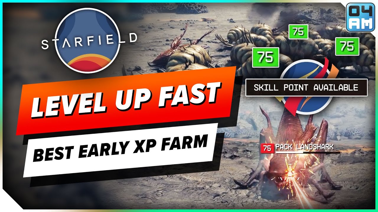 БЫСТРОЕ повышение уровня Starfield — лучшая ранняя фарм-программа для получения всех необходимых ...