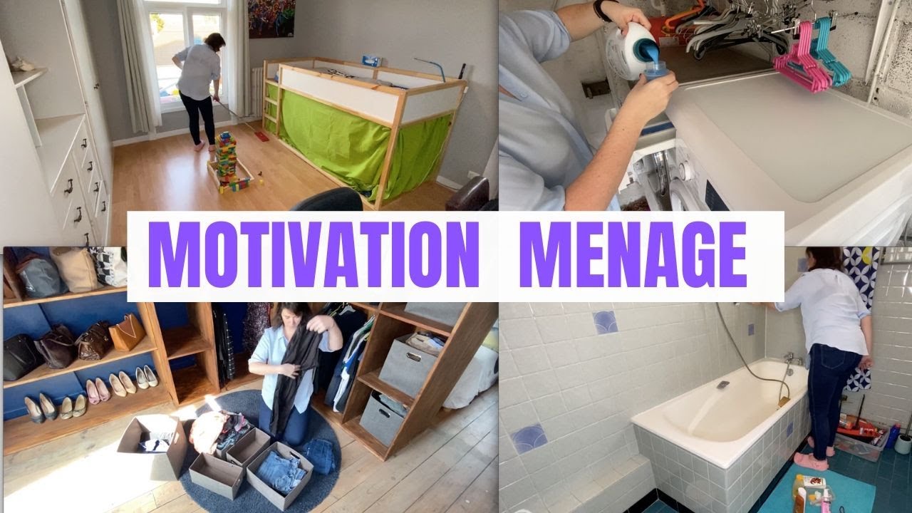 MOTIVATION MENAGE avec RANGEMENT et ORGANISATION
