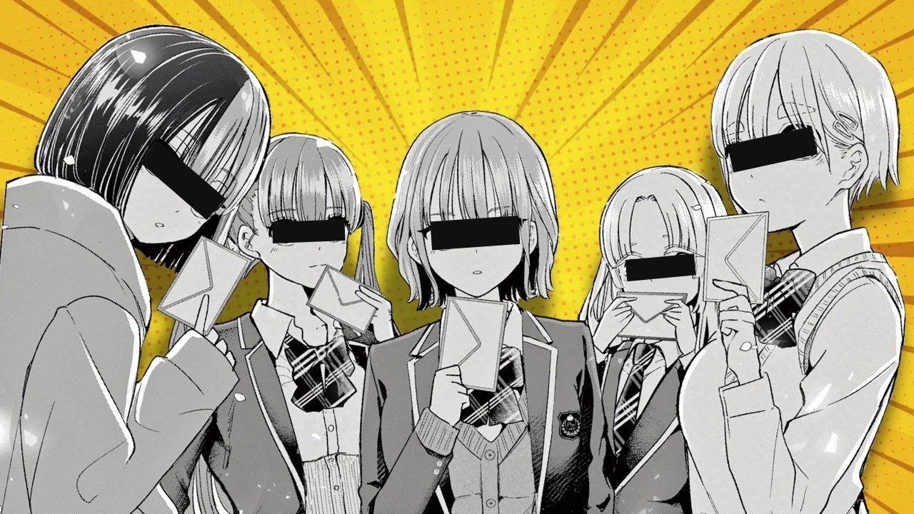 Ele tem medo de garotas, mas 5 se apaixonam por ele - Manga Recap