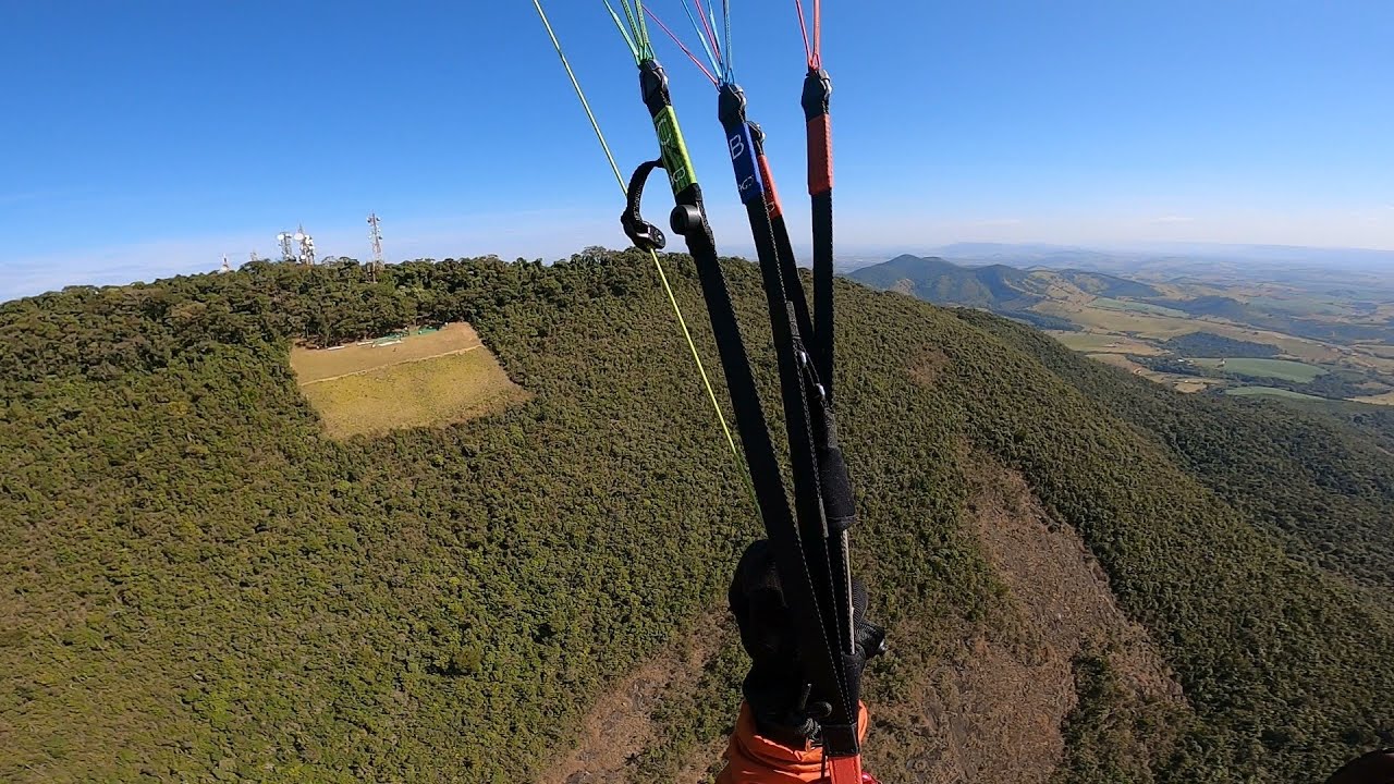 1º Voo de Parapente IKE Costa em Santa Rita do Sapucai - 08/07/23