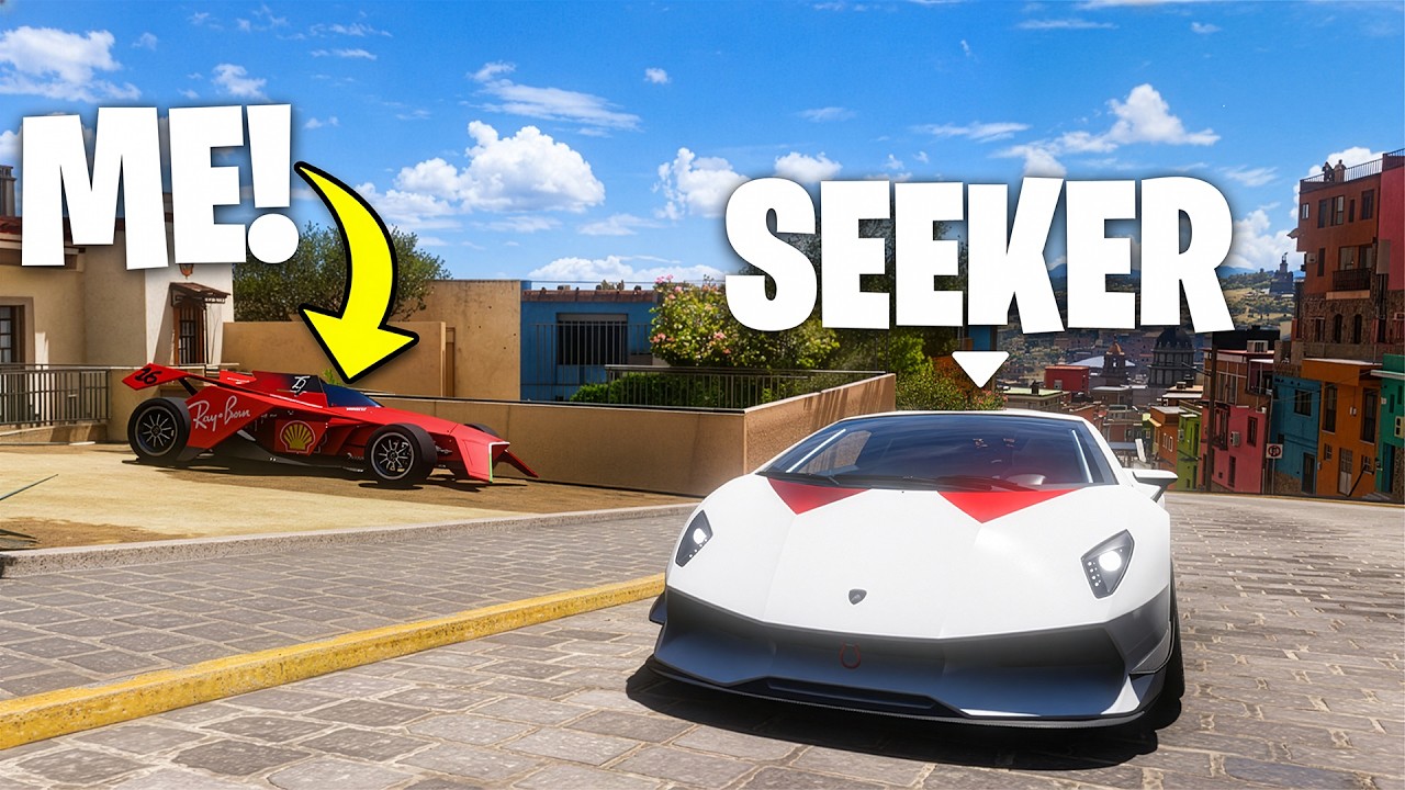Meta Car Hide & Seek in Forza!