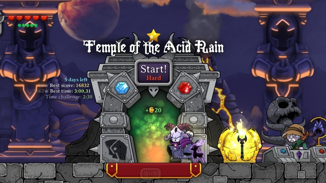 Magic Rampage 😊 Rank 15 for a while - Witchdoctor 😊👌 Temple of the Acid Rain #HanakoKun101