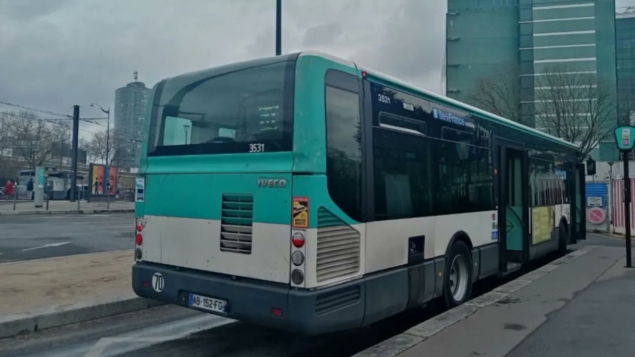 (BUS RATP) - Fin des Citelis Line à Point-du-Jour (2007-2024)..