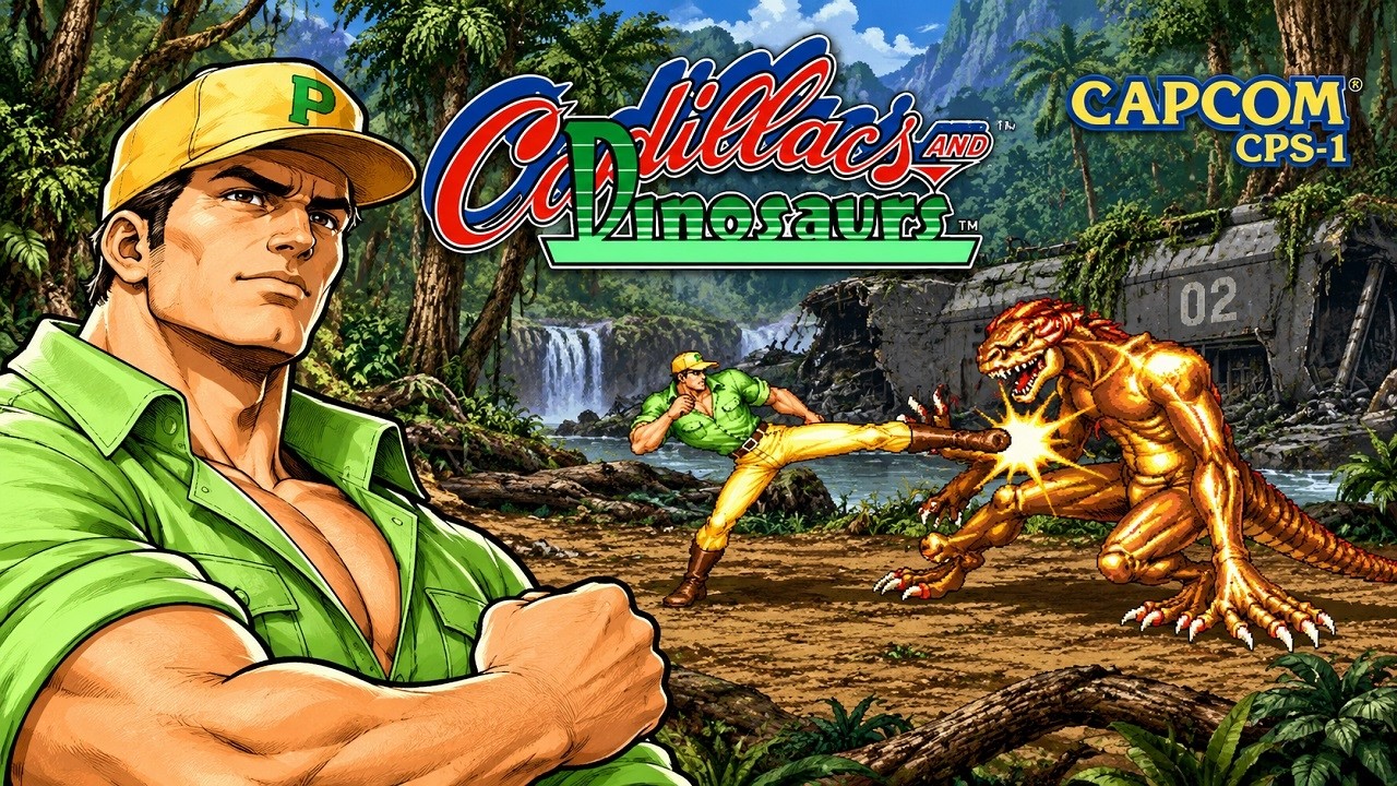 Cadillacs & Dinosaurs Arcade Hardest Mustapah no Drop Kick no death playthrough