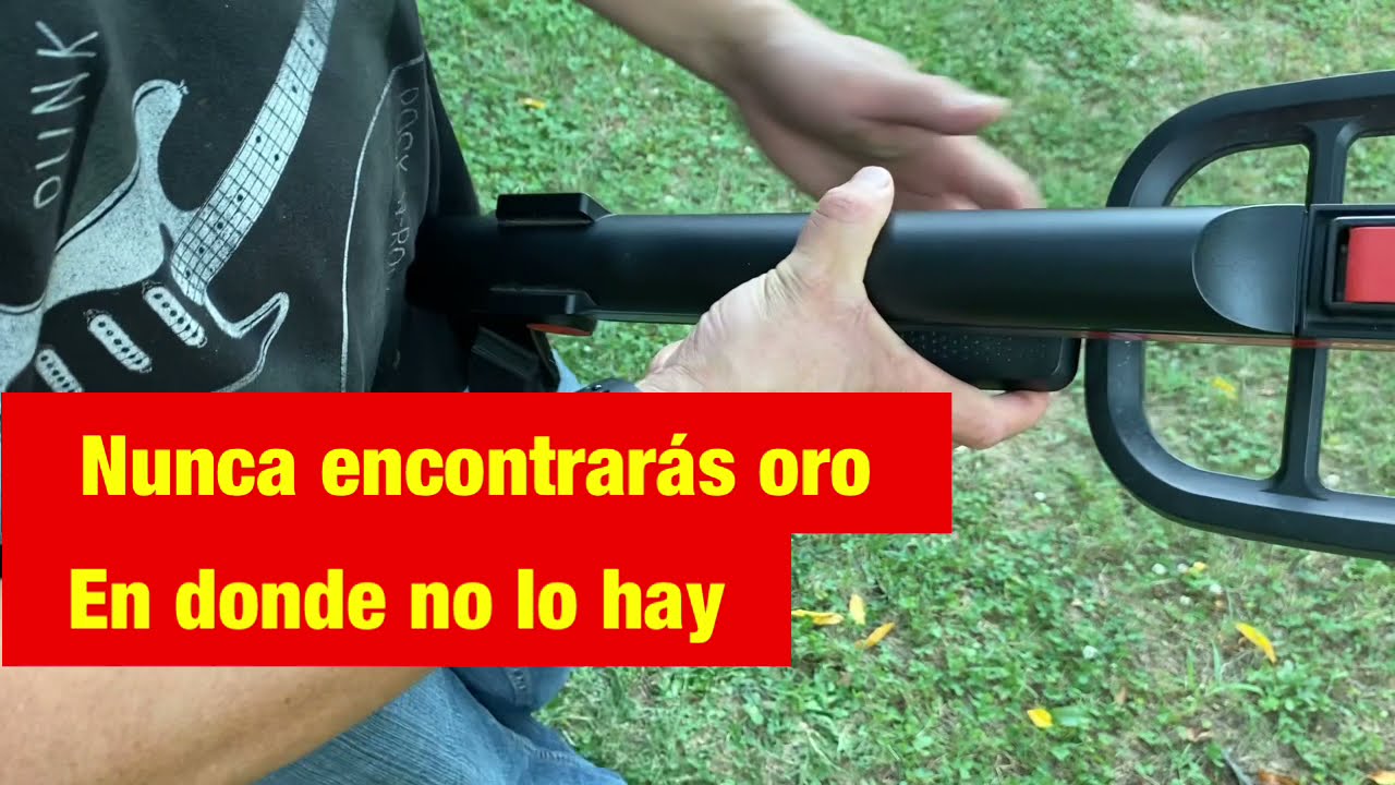 Detección metálica para principiantes. GO FIND-60 de Minelab.