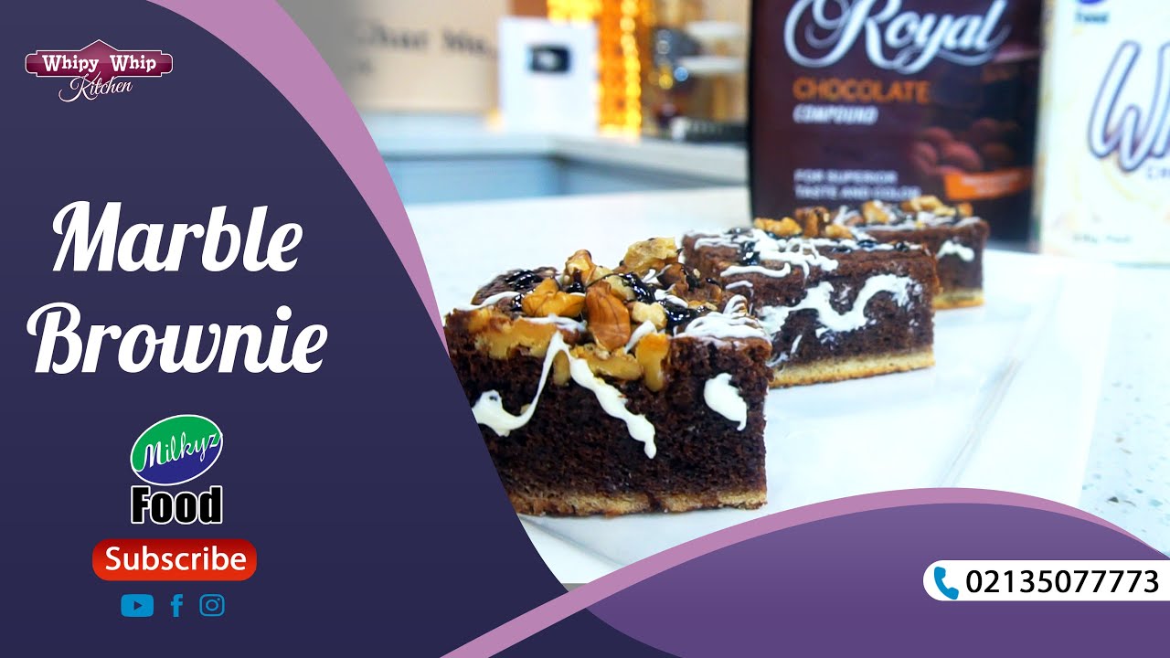 Marble Brownie | Chef Rasheed | Milkyz Food