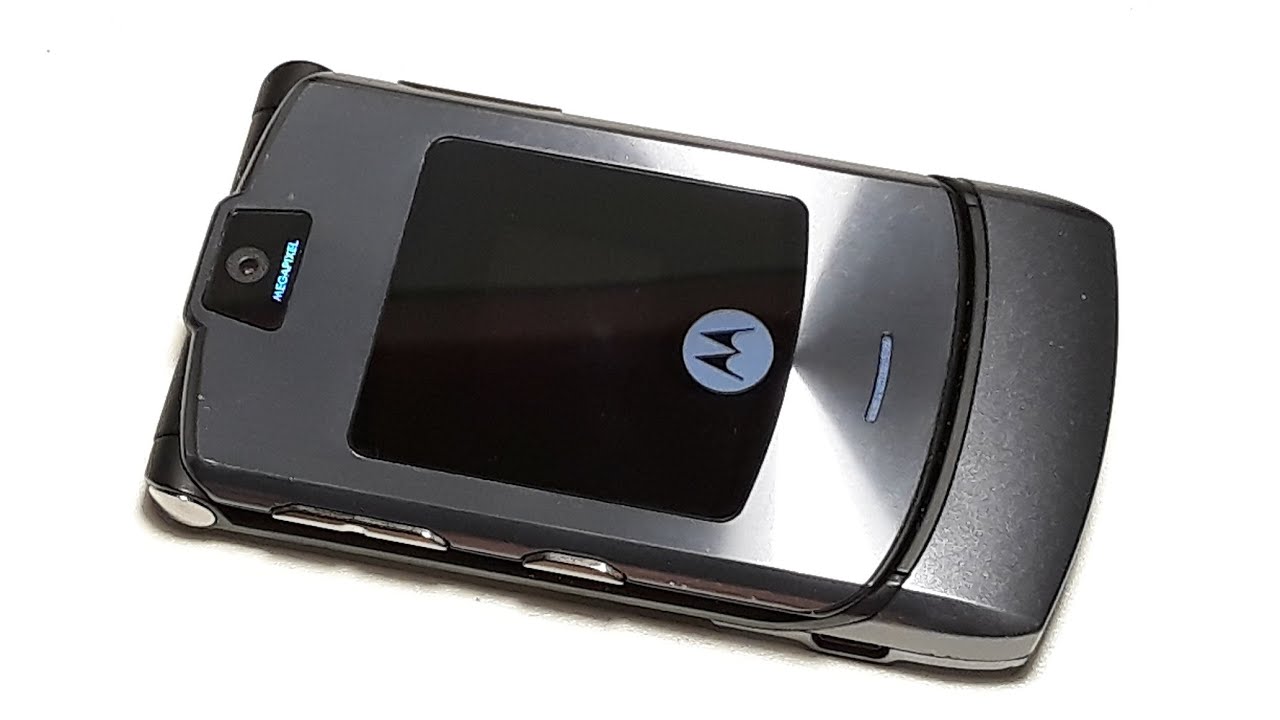 Motorola V3i. Ретро телефон. Hello MOTO. Retro Telefon aus Deutschland. Капсула времени (3776)