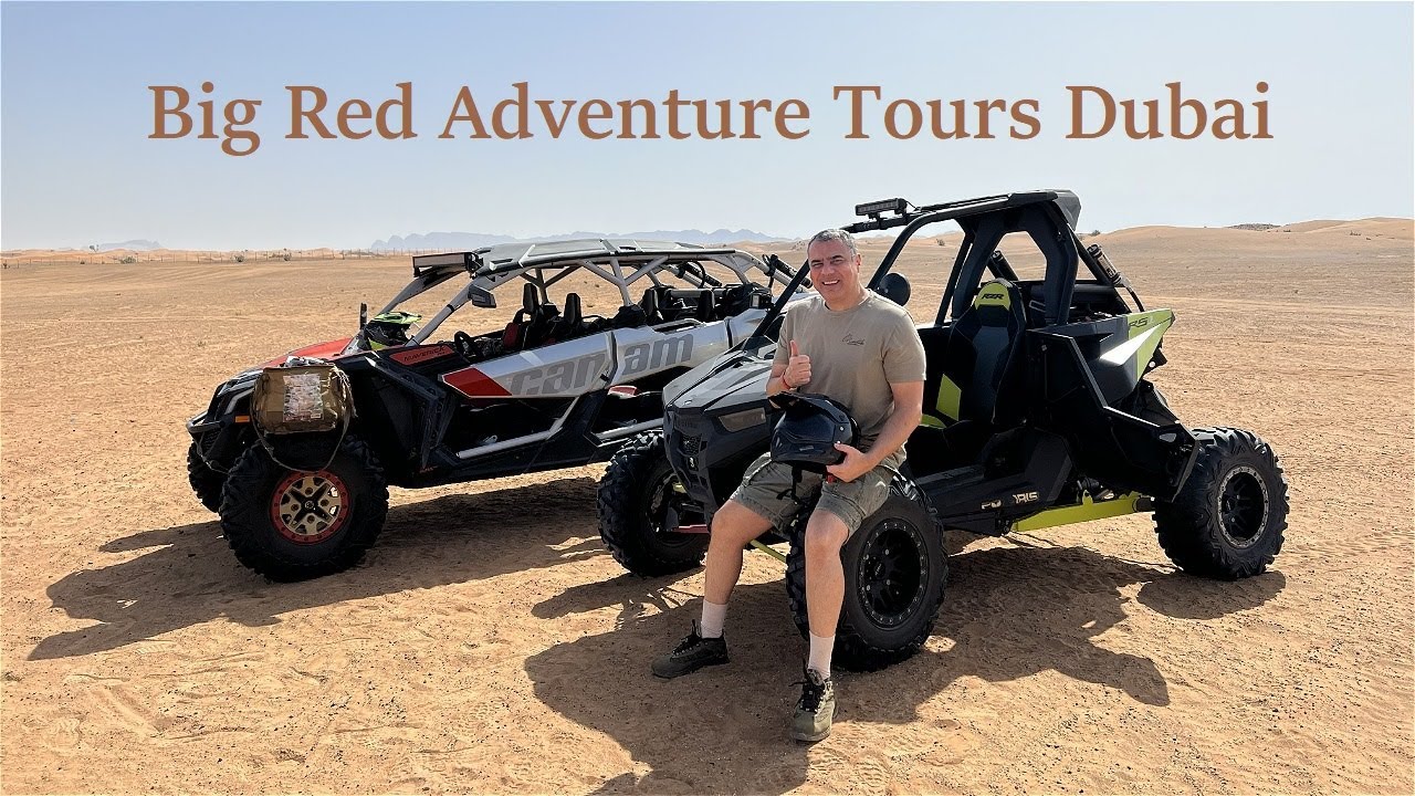 Dune Buggy Tour in the Dubai Desert with Big Red Adventure Tours - Private Guide