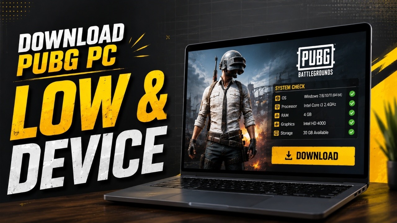 How To Download & Play PUBG PC on Low End PC (Step-by-Step Guide) (No Cost!)